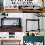 How To Build An Entryway Table
