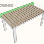 How To Build An Outdoor Dining Table
