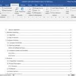 How To Do The Table Of Contents In Word