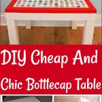 How To Make A Bottle Cap Table