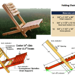How To Make A Folding Wooden Chair