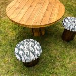 How To Make A Tree Stump Table