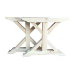 How To Make A Trestle Table Base