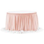 How To Make A Tulle Table Skirt