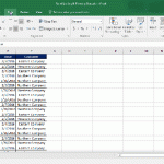 How To Put Table In Excel