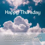Happy Thursday Good Morning Quotes