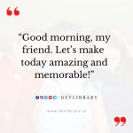 Good Morning Quotes With Images For Friends